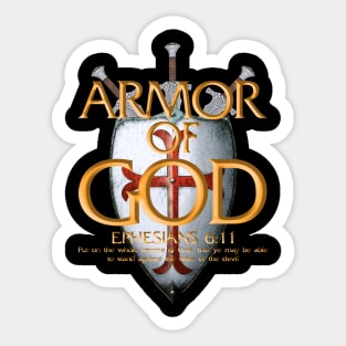 Armor Of God | Ephesians 6:11 Sticker